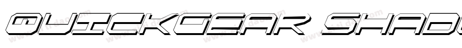 QuickGear Shadow字体转换